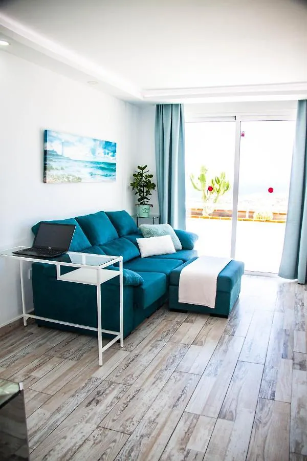 Rooftop Apartment With Ocean View And Heated Pool Costa Adeje  0*, Costa Adeje (Tenerife) Spain