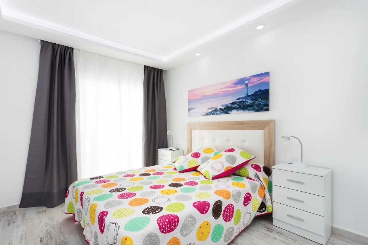 Rooftop Apartment With Ocean View And Heated Pool Costa Adeje