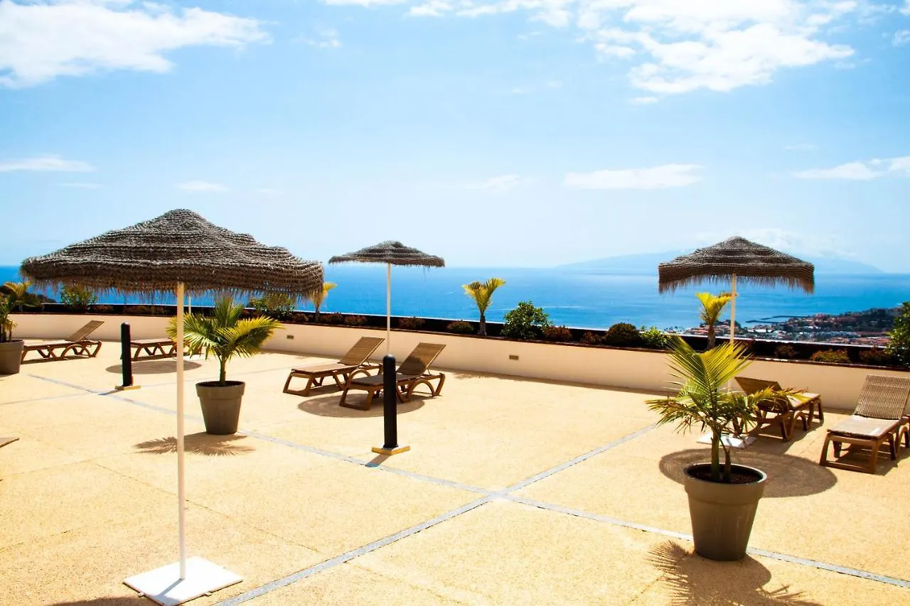 Rooftop Apartment With Ocean View And Heated Pool Costa Adeje  Spanien